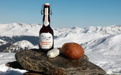 Snowshoe walking with beer tasting